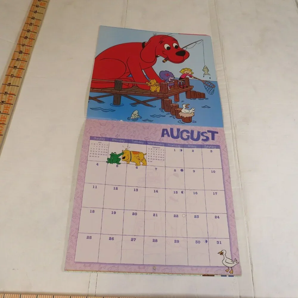 Clifford Calendar 2002 Scholastic (Complete Calendar) Big Red Dog